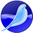 The SeaMonkey logo with blue feather